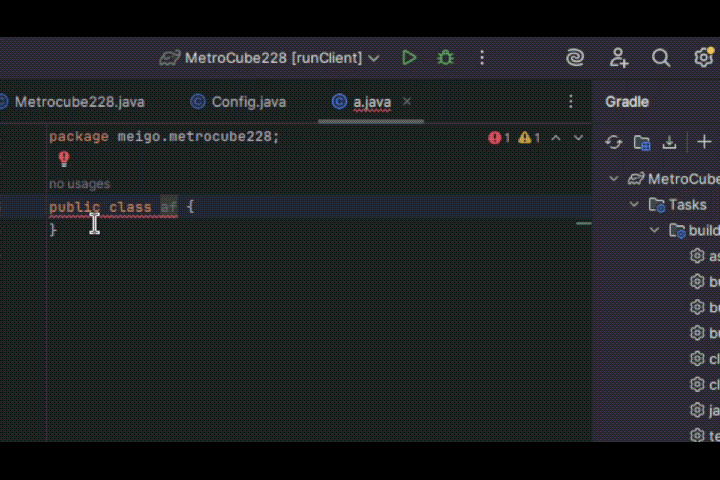 Решение названия класса
